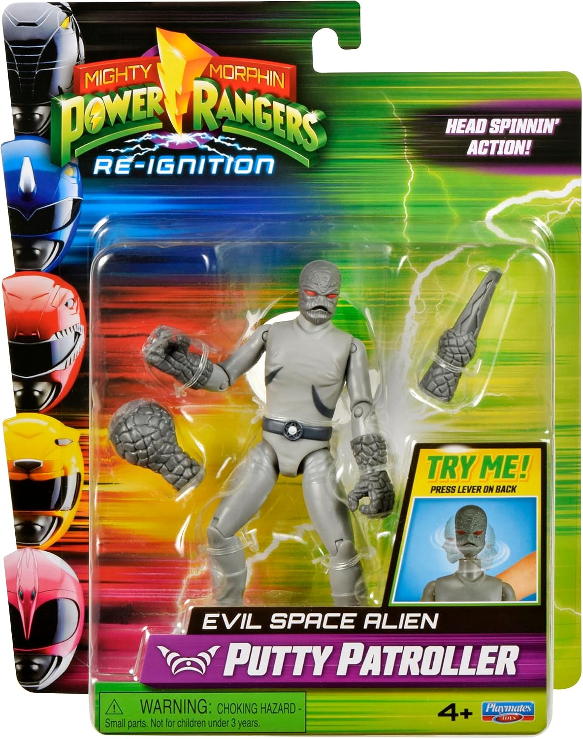 Power Rangers Mighty Morphin Re-Ignition - Putty Patroller Evil Space Alien Figura por Playmates Toys