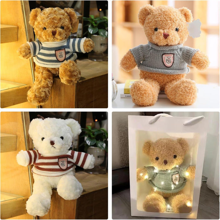 Juego de 5 piezas de ropa de oso de peluche trajes de