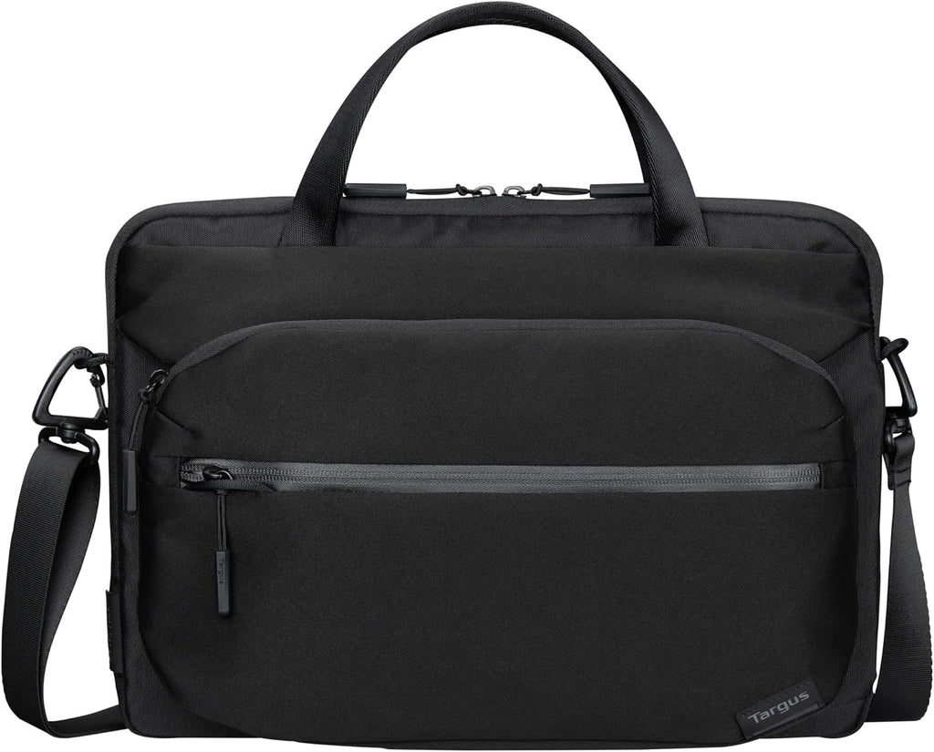 Targus Maletín técnico 3 en 1 Work+ de 13 a 14 pulgadas, maletín modular para laptop con correa de bolsa de tecnología desmontable, protección de 360 para laptop, cremalleras antirrobo, correa para