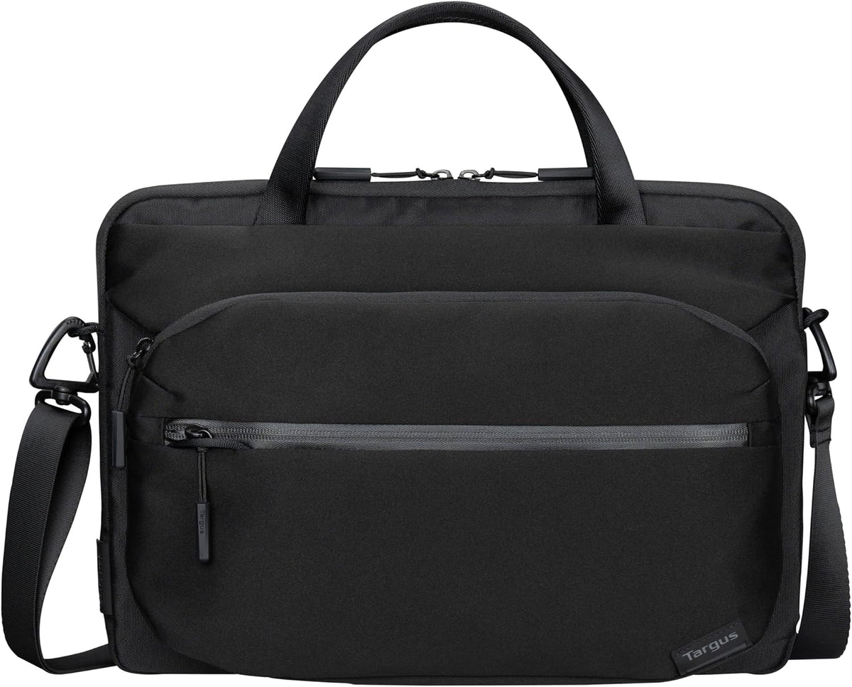 Targus Maletín técnico 3 en 1 Work+ de 13 a 14 pulgadas, maletín modular para laptop con correa de bolsa de tecnología desmontable, protección de 360 para laptop, cremalleras antirrobo, correa para