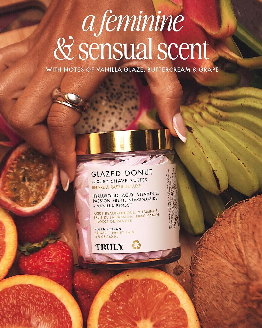 Truly Crema de afeitar de lujo | Fórmula de afeitado ultrahidratant...