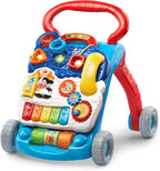 VTech Andador de Aprendizaje de Sentado a de Pie (Empaque Libre de Frustraciones), Azul