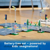 LEGO City Road Plates 60304 Kit de construcción juguete