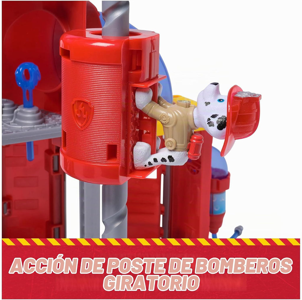 PAW Patrol Fire Rescue Command Center Playset con Marshall Truck