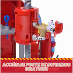 PAW Patrol Fire Rescue Command Center Playset con Marshall Truck