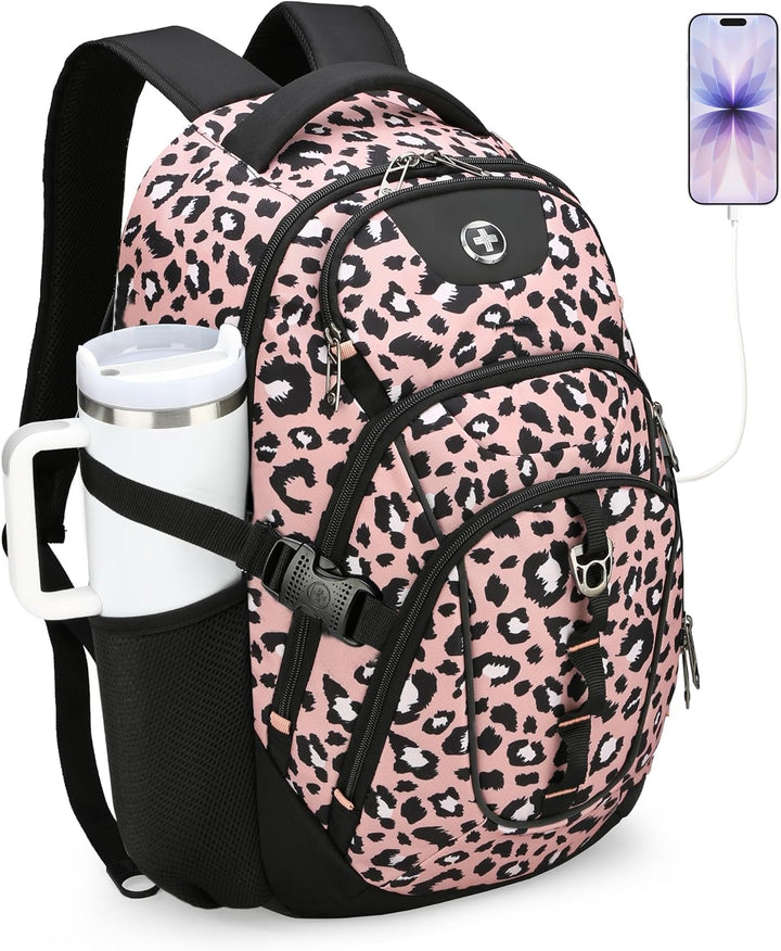 swissdigital Mochila para portátil de viaje de negocios, para hombr...