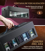 TiMOVO MTG Commander - Caja modular 11 en 1 para TCG/PTCG, color arcoíris
