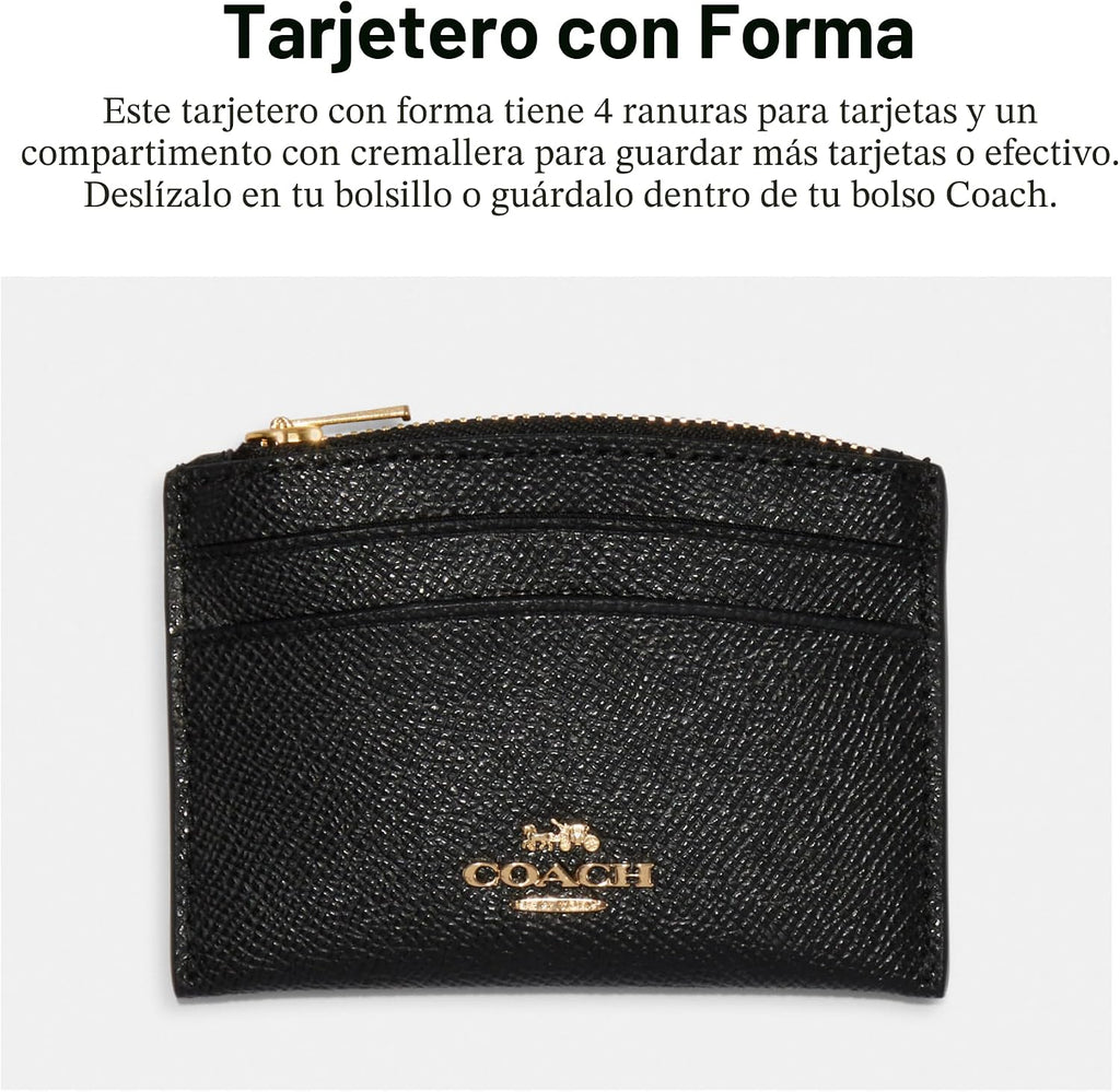 Funda para tarjetas con forma para mujer Coach