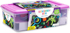 Creativity for Kids Contenedor sensorial: juguetes del espacio exterior, juguetes sensoriales preescolares y para niños pequeños, regalos para niños y niñas de 3 a 5 años, 10.25 x 14.5 x 4.75 pulgadas