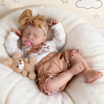 Milidool Muñecas de bebé recién nacidas realistas de 20 pulgadas, c...