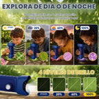 1000X Microscopio Digital Portátil para Niños: Explorador 4K Lupa Fotográfica