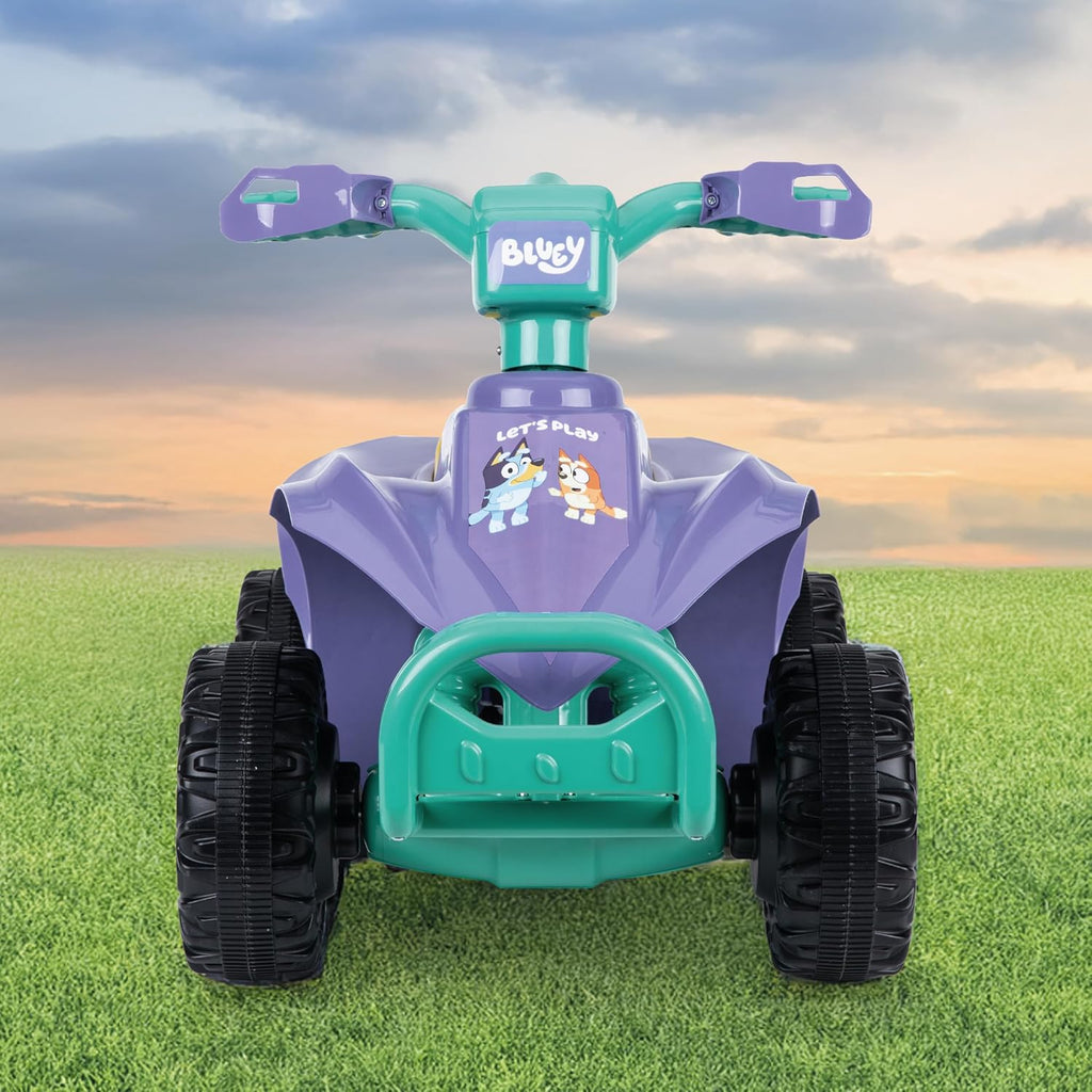 Bluey - ATV de 6 V para niños con batería recargable, para edades de 2 a 3 años