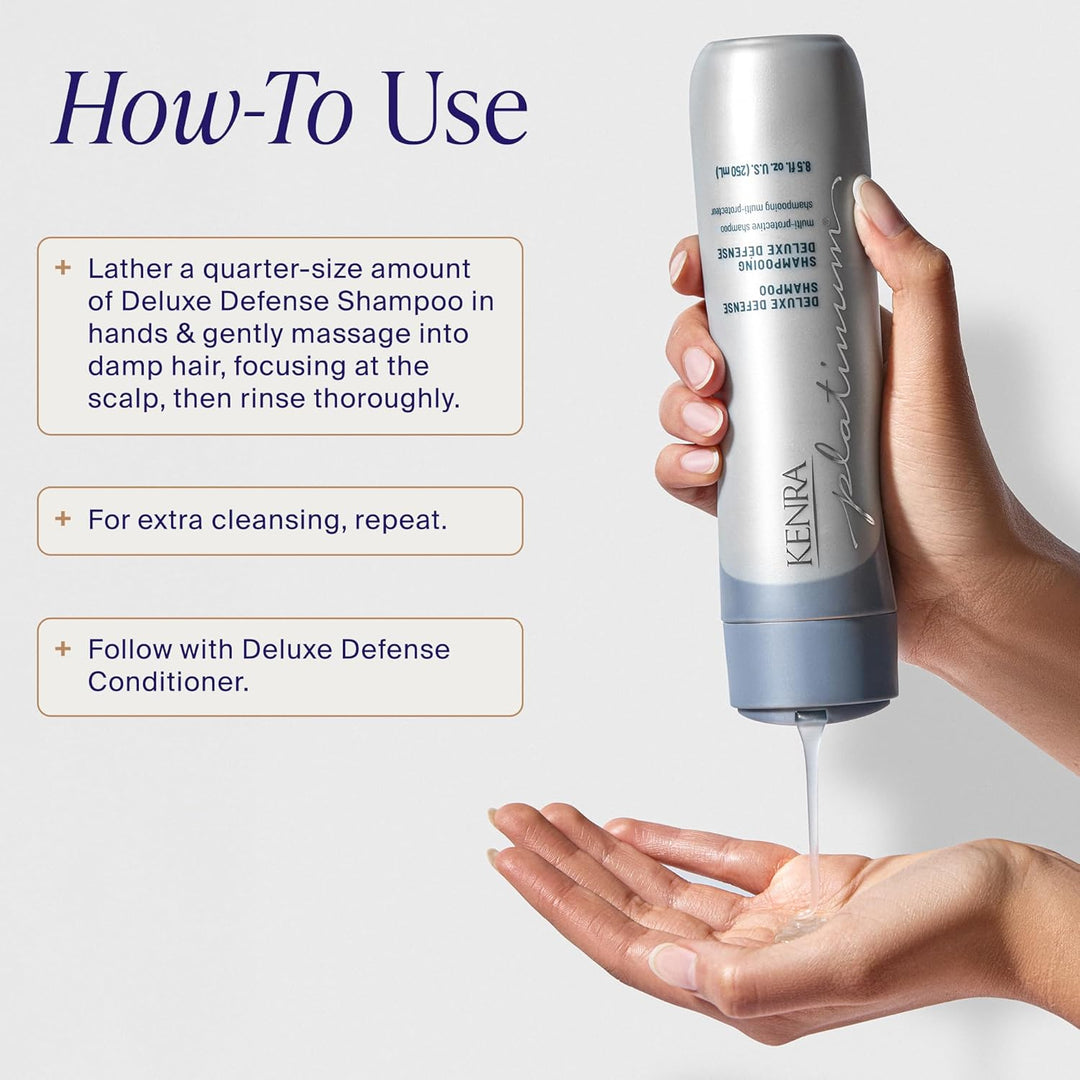 Kenra Platinum Deluxe Defense Conditioner | Fortalecimiento + preve...