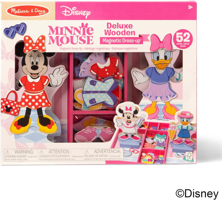 Melissa Doug Disney Minnie Mouse y Daisy Duck Vestidor