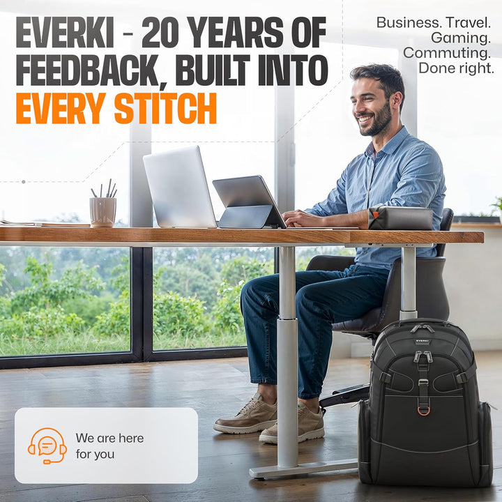 Everki (EKP120) mochila para portátiles de hasta 18.4 pulgadas