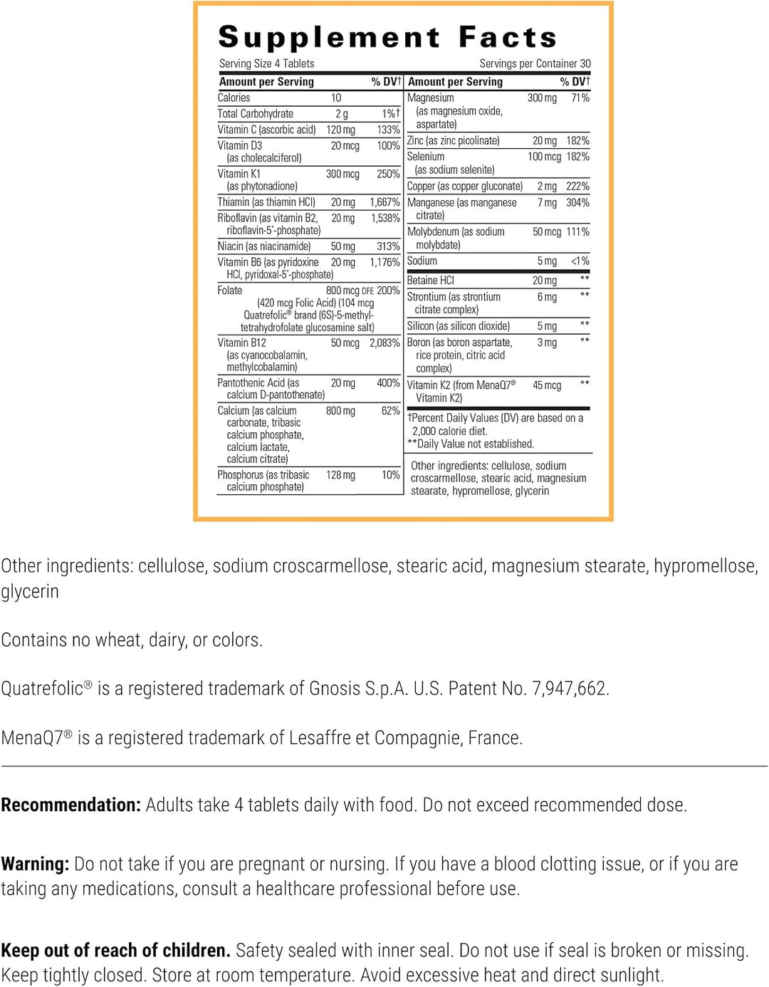 Integrative Therapeutics OsteoPrime Ultra - Fórmula integral de sal...