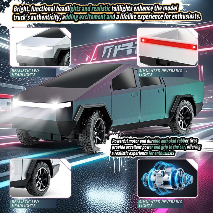 Vefercen - Vehículo de control remoto, camioneta de recogida todote...