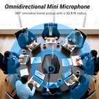 TONOR Micrófono USB de conferencia con cancelación de ruido AI para PC, G11