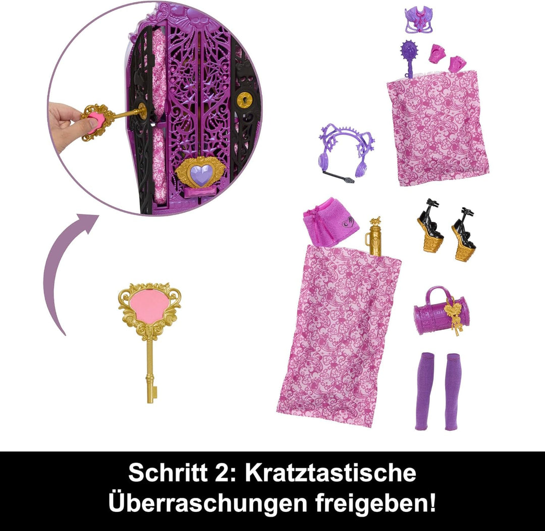 Monster High Skulltimate Secrets Clawdeen Wolf Muñeca con Guardarro...