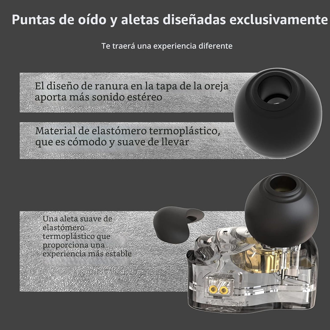 CCZ Yinyoo Melody Auriculares Intrauriculares, Auriculares con cabl...