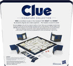 Hasbro Gaming Clue Juego de Mesa Colección Signature, embalaje y componentes premium, juegos familiares para niños y adultos, juegos de misterio para 2 a 6 jugadores