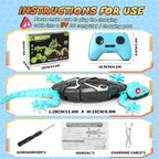 KETIEE RC Wall Crawler Gecko: Juguete de Gecko de escalada de pared para