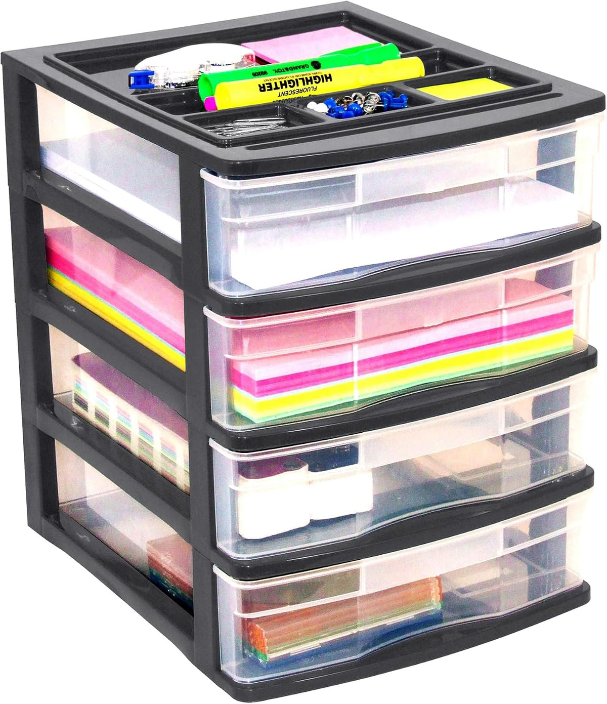 Gracious Living - Organizador de almacenamiento de escritorio y encimera de