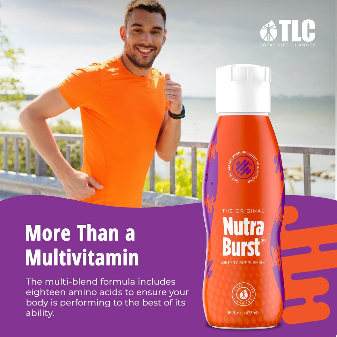 Total Life Changes NutraBurst Multivitamínico líquido, apoyo nutric...