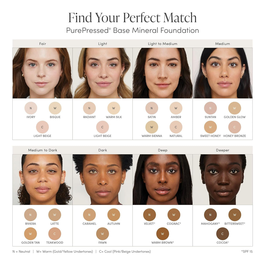 Jane Iredale PurePressed Base Polvo Mineral de Maquillaje de Repues...