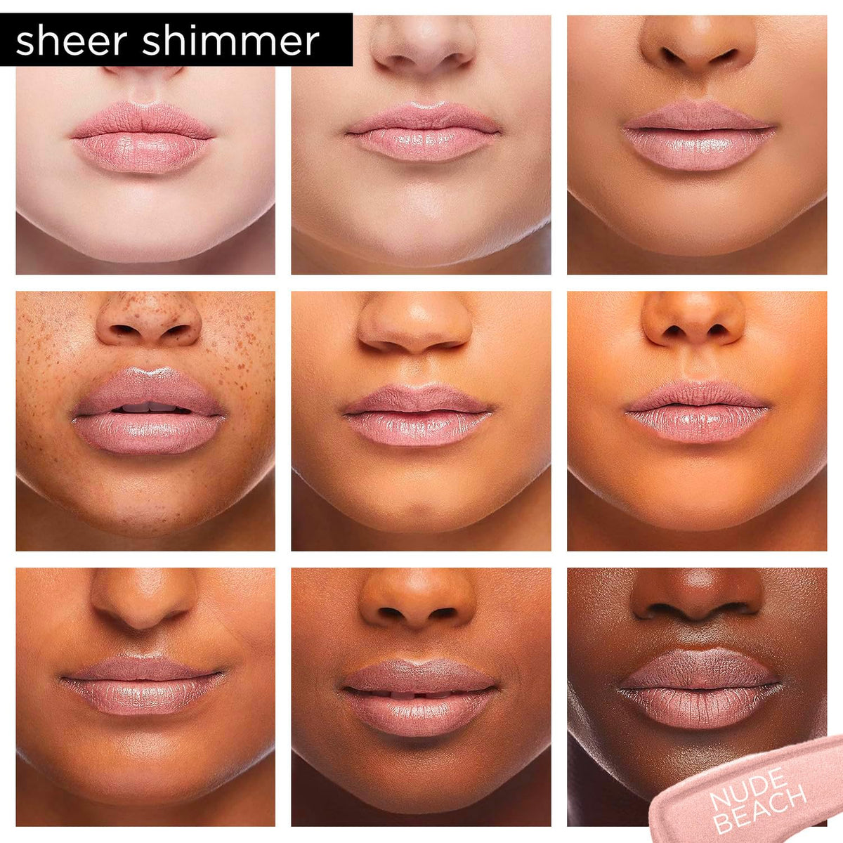 Pure Illumination - Brillo de labios iluminado con cepillo aplicado...