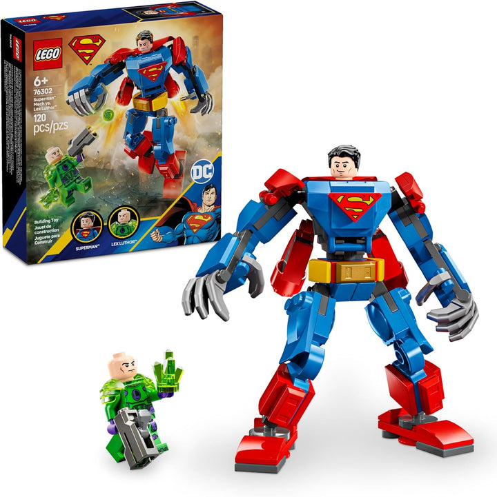 LEGO DC Superman Mech vs Lex Luthor - Juguete de Superman