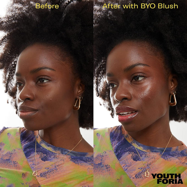 Youthforia BYO Blush, Aceite de Rubor que Cambia de Color, Reaccion...