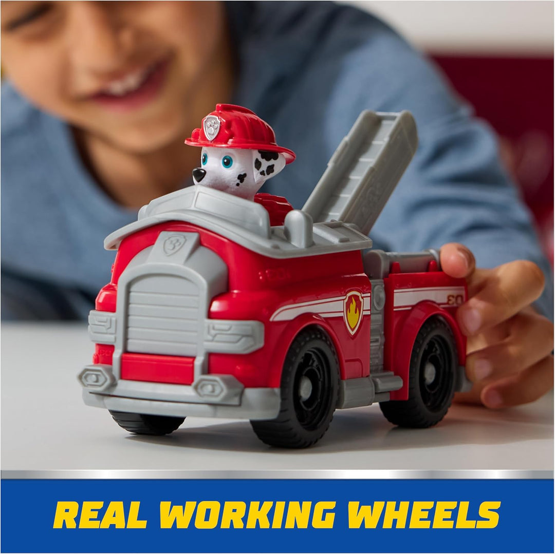 PAW Patrol, Marshall\u2019s Firetruck - Vehículo de juguete con fig...