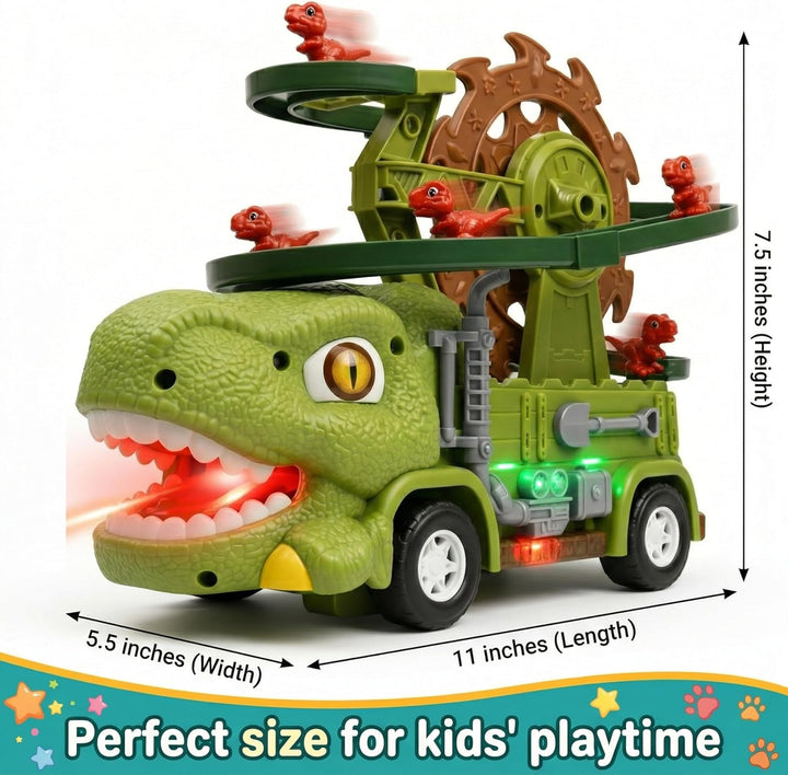 Juguete de camión de dinosaurio para niños de 3, 4, 5, 6, 7 y 8 año...