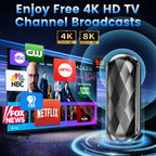 Antena de TV para canales locales, 6000+millas Antena digital Smart TV