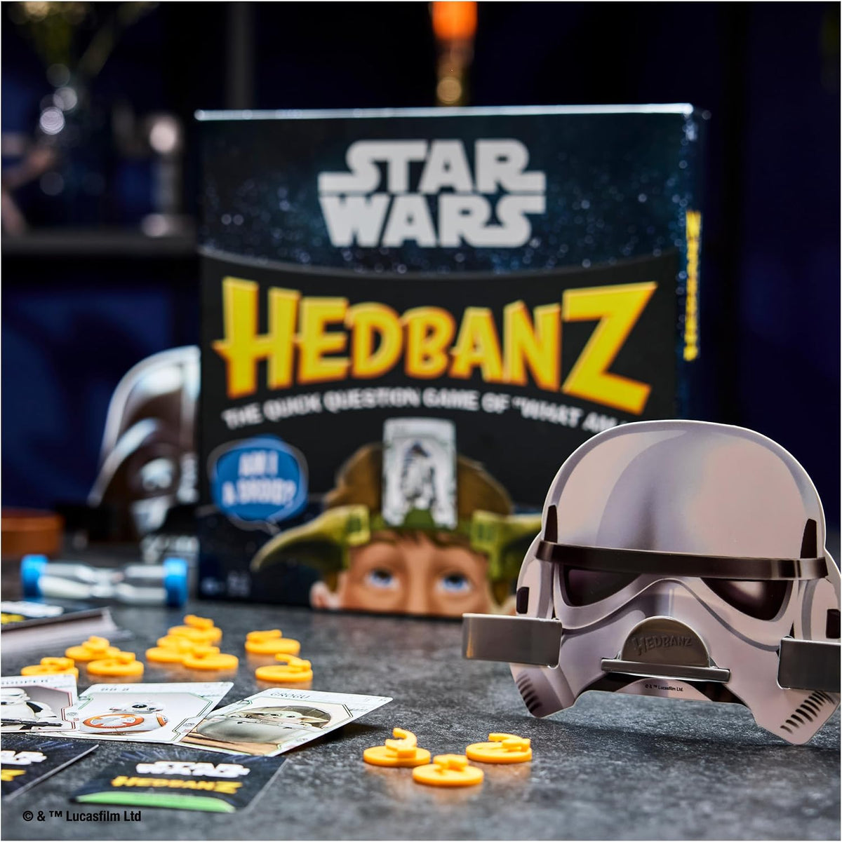 Spin Master Games Star Wars Hedbanz - Juego de mesa para familias