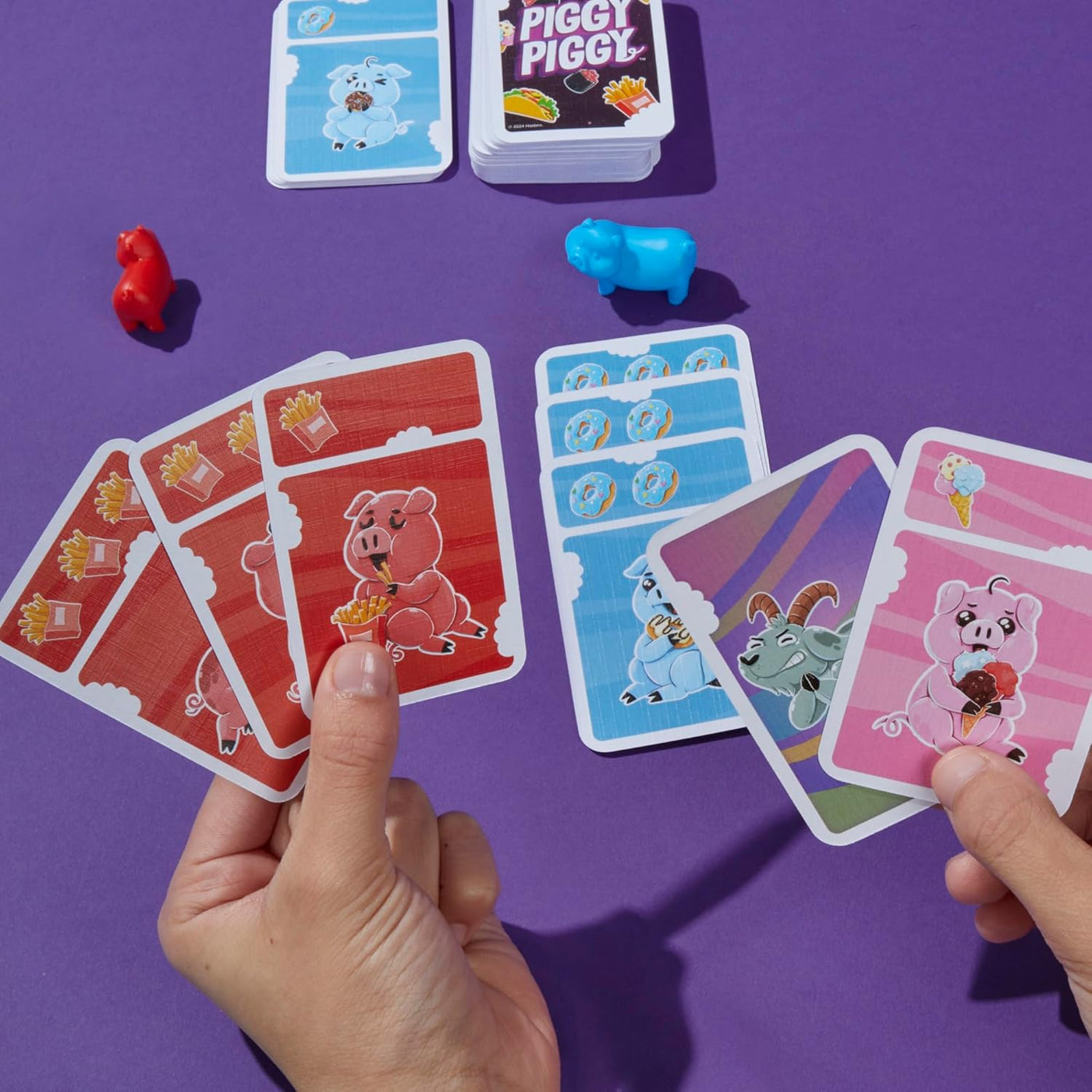 Hasbro Gaming Juego de cartas Piggy Piggy Juegos