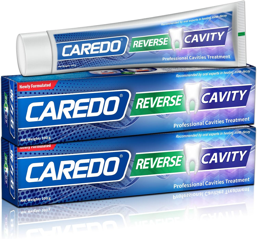 Sabor Mejorado - Pasta de Dientes de Hidroxiapatita CAREDO Cavity R...