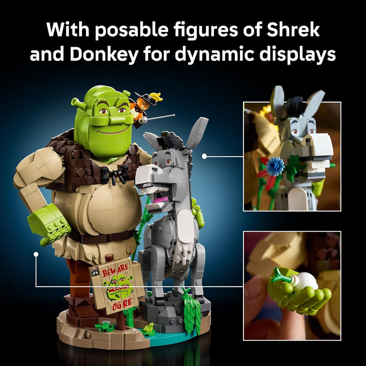 LEGO Shrek: Shrek, el burro y el gato con botas 72423 | Juego de co...
