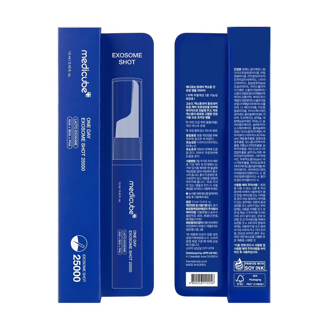 Medicube Zero Exosome Shot 25,000 PPM Spicule Suero Facial | Suero...