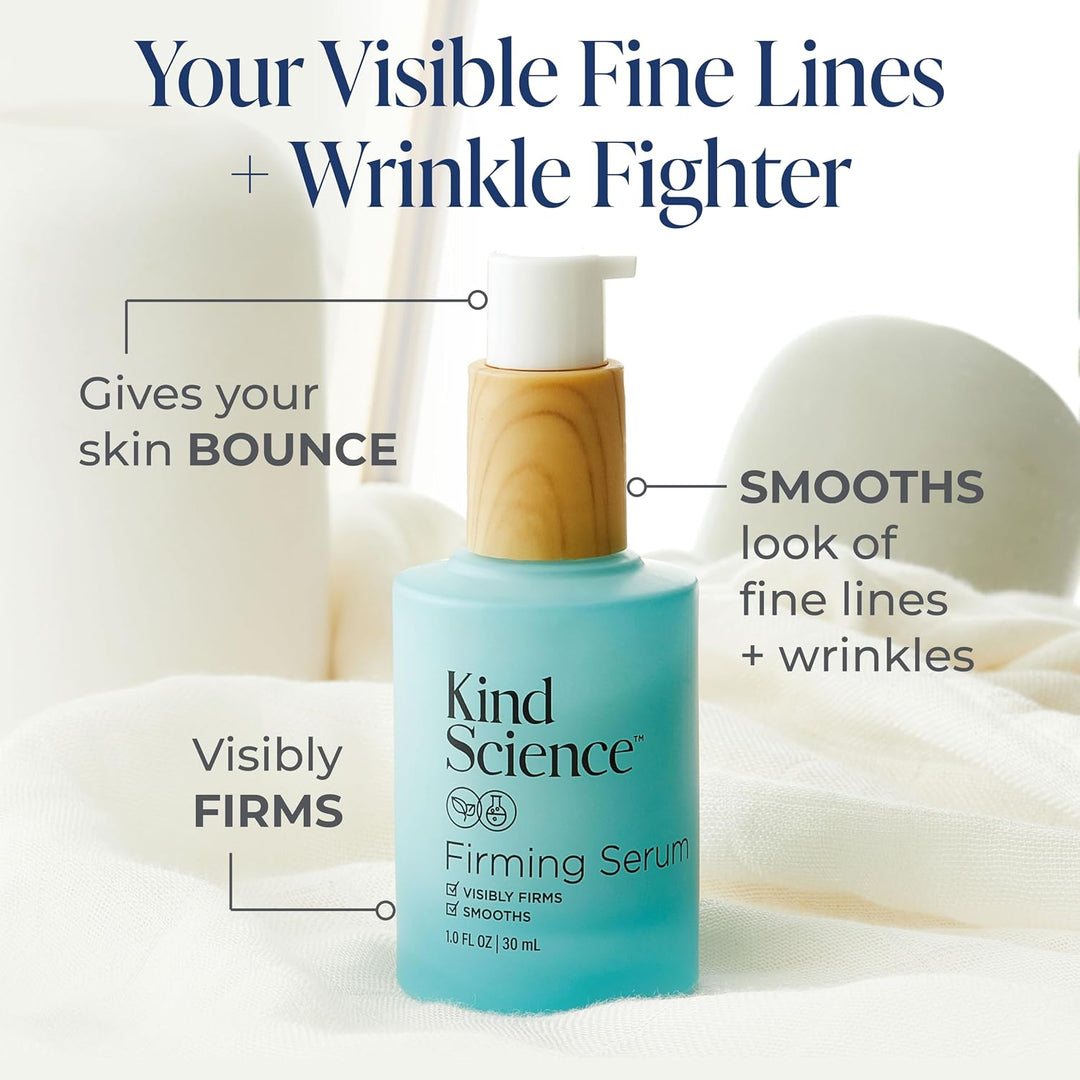 Kind Science Suero reafirmante, tratamiento facial antienvejecimien...