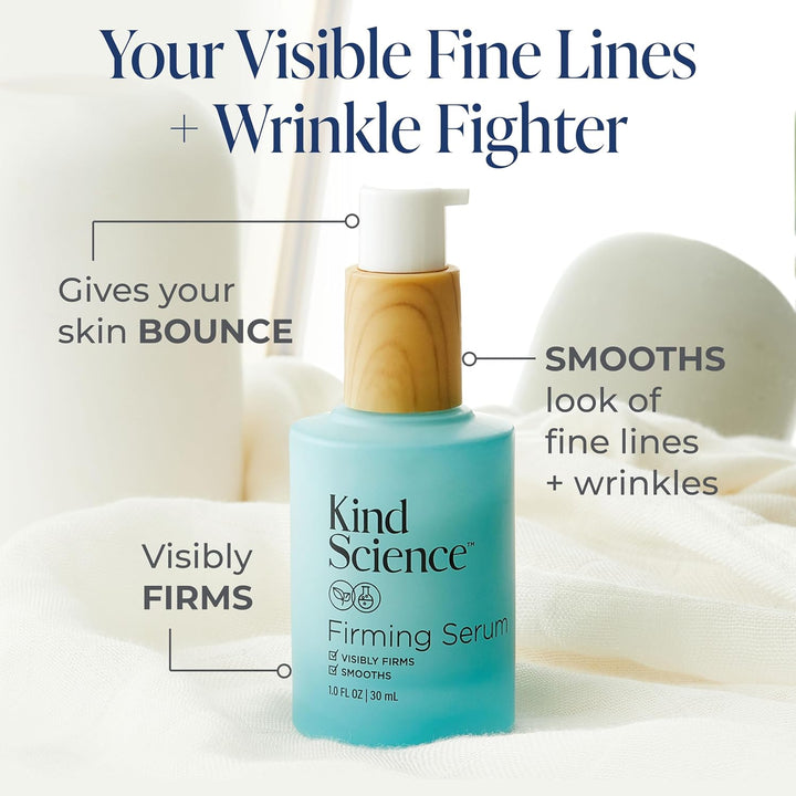 Kind Science Suero reafirmante, tratamiento facial antienvejecimien...