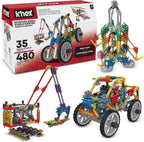 K'NEX Juego de construcción de 35 modelos - 480 piezas - Para mayores de 7 años de juguete educativo de construcción (exclusivo de Amazon)
