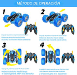 KKONES - Coche a control remoto, auto de acrobacias de radio contro...