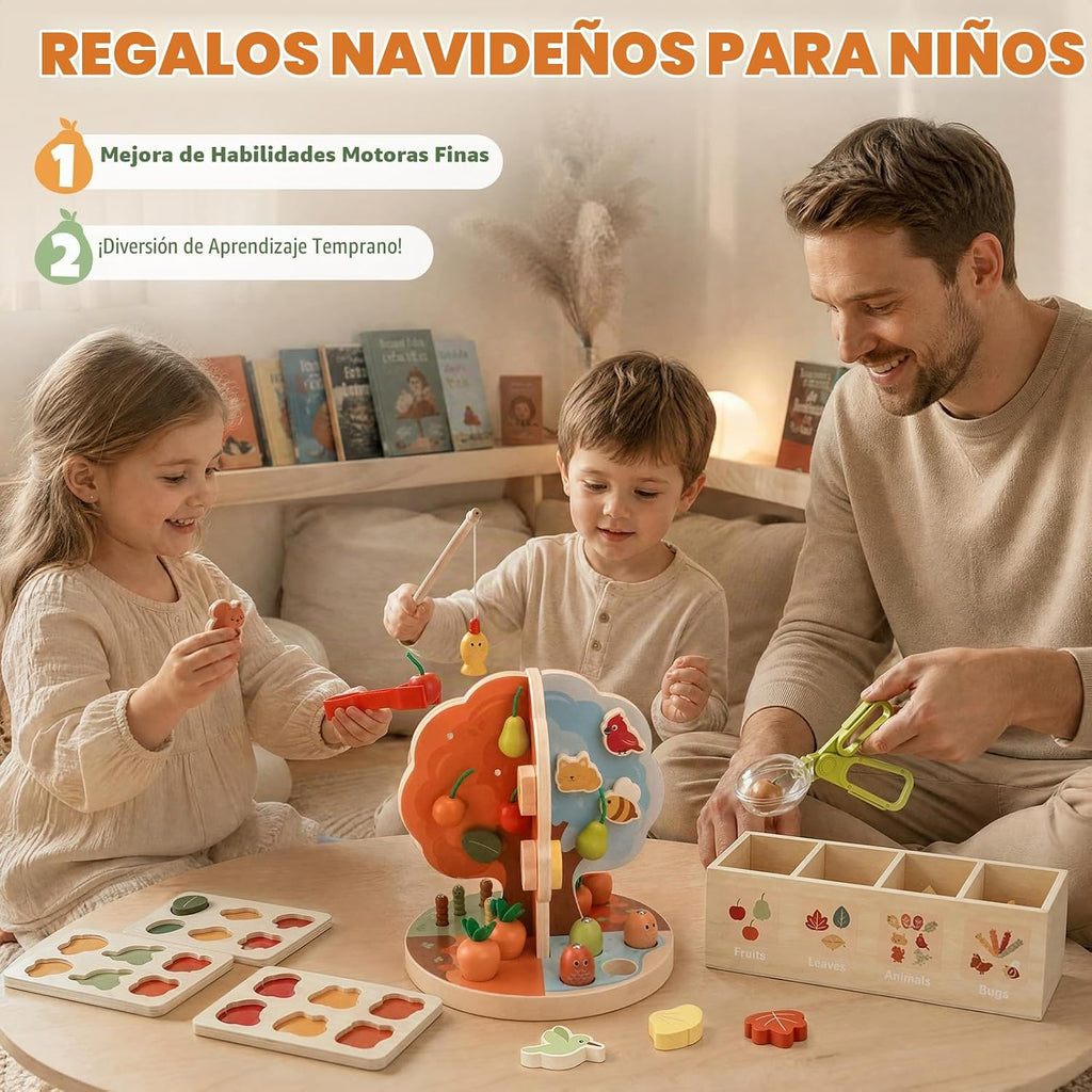 Joyreal Montessori Juguetes para niños de 3 a 5 años