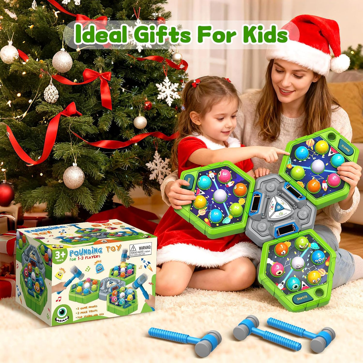Whack Game Mole, juguetes para niños, regalos para niños de 3, 4, 5, 6