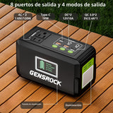 GENSROCK - Batería portátil de 24,000 mAh, cargador portátil para l...