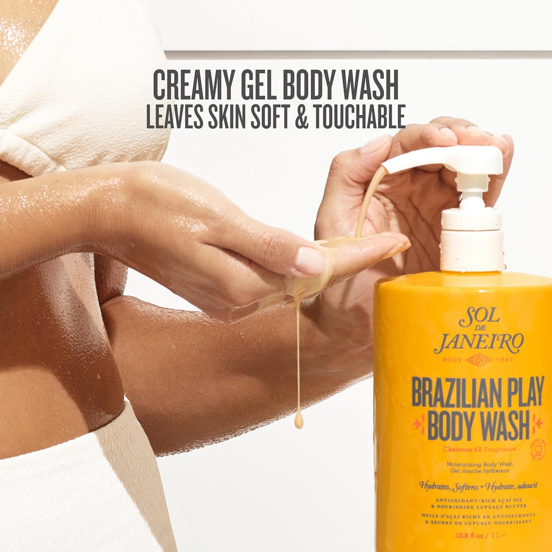 SOL DE JANEIRO Brazilian Play Crema-Gel Hidratante de Ducha Lavado...