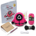 Kit de Crochet The Woobles Squid Game para Principiantes (Guardia Roja)