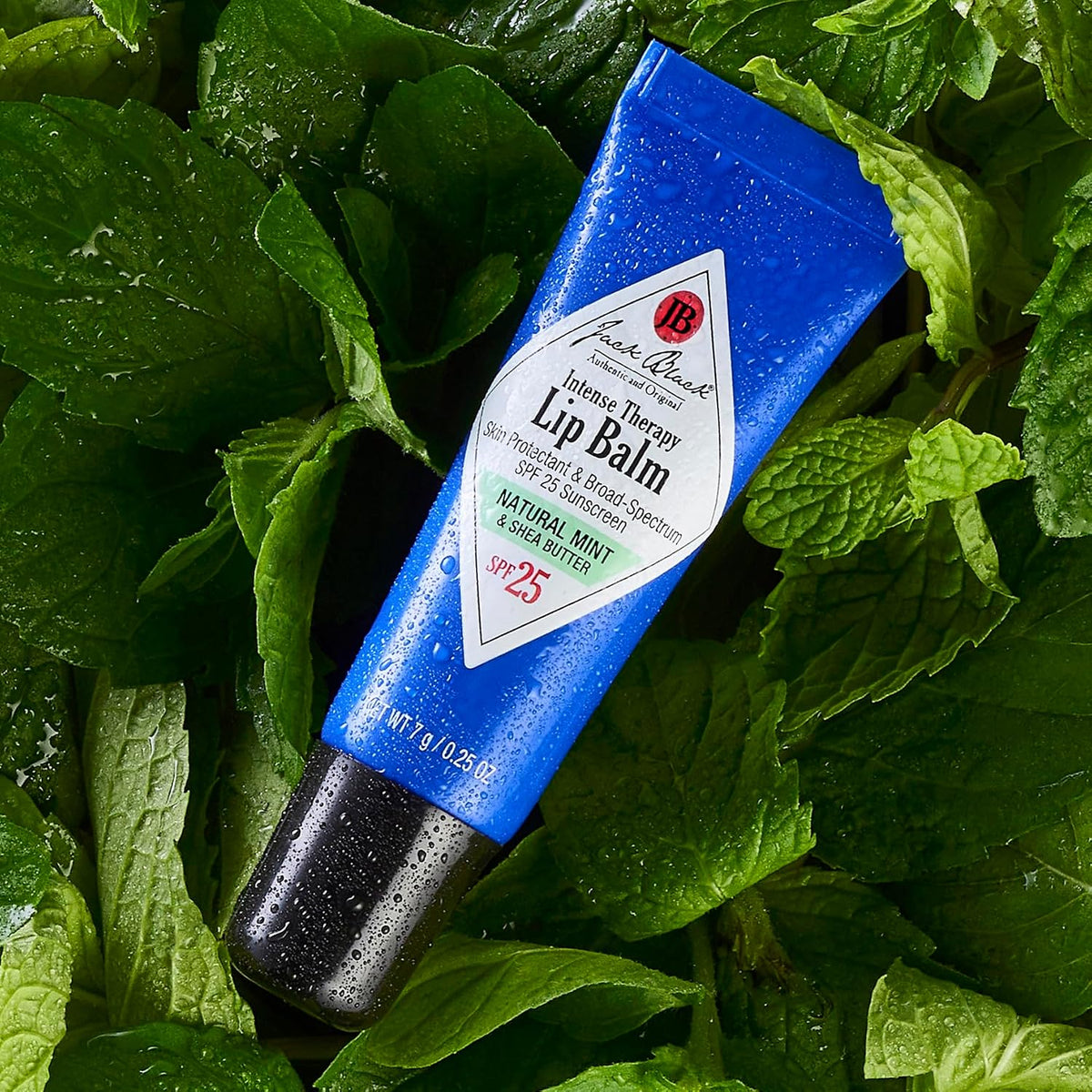 Jack Black Bálsamo labial Intense Therapy, 0.25 onzas, protección s...